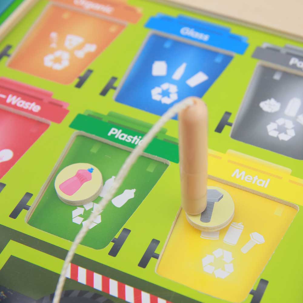 Waste Sorting Recycling Truck