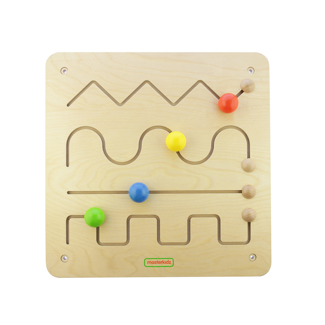 Masterkidz motor skills training board for fine motor skill development and early writing.