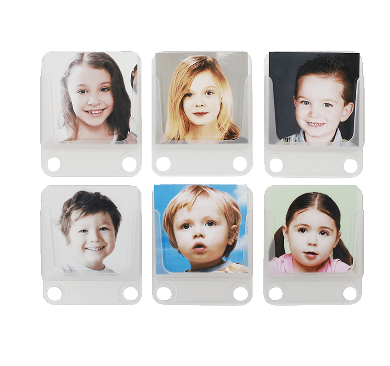 Transparent Card Holder 6 Piece