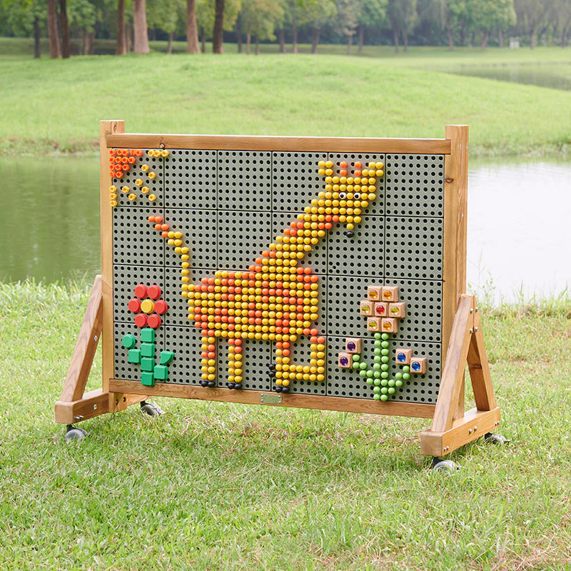 Free Standing Outdoor STEM Wall