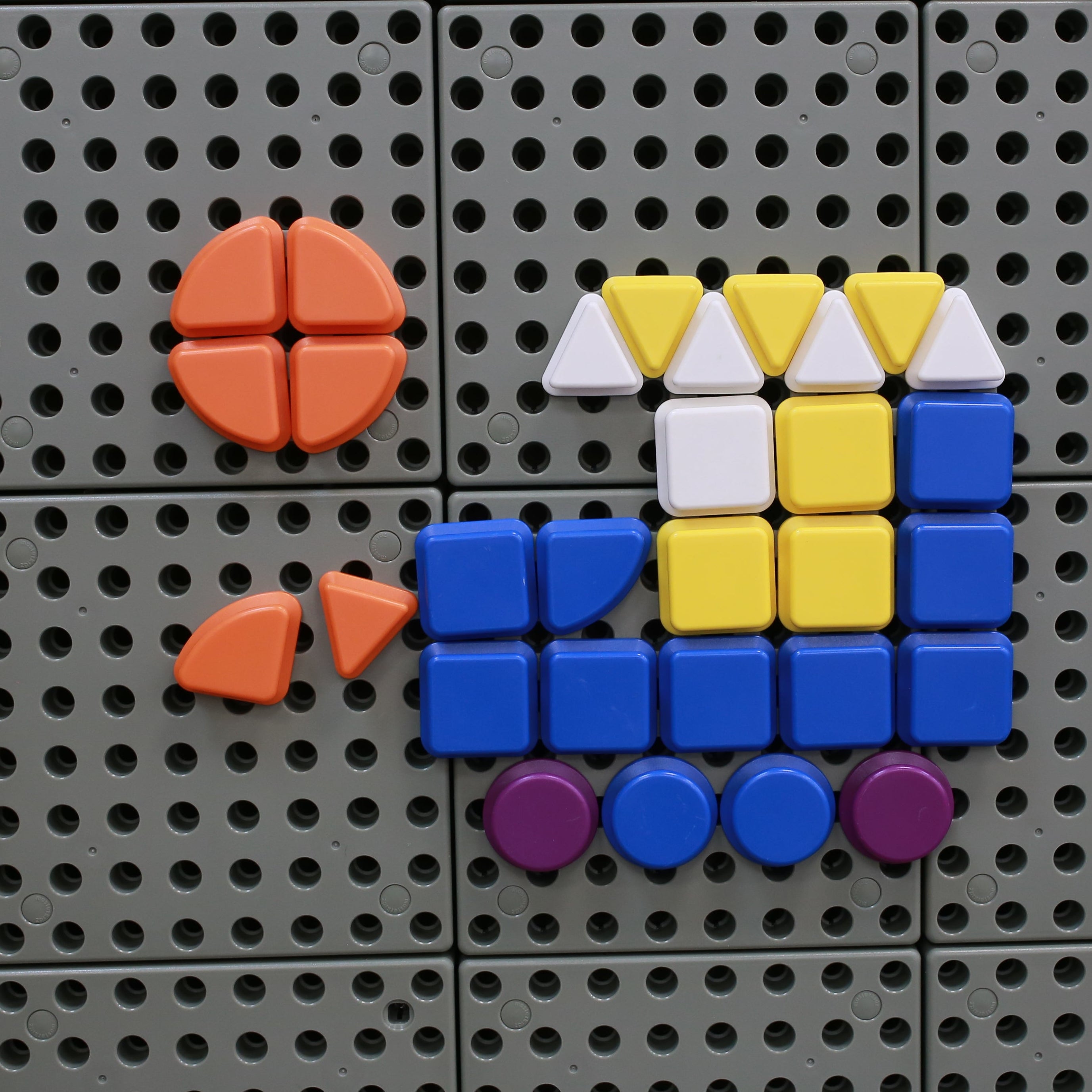 Masterkidz STEM Wall Geometric Shapes Set 1—perfect for introducing basic geometry concepts to young learners.