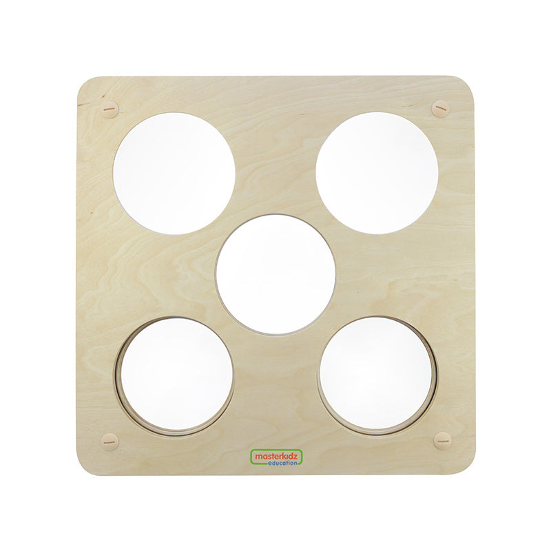Educational wooden mirror board for toddlers and preschoolers