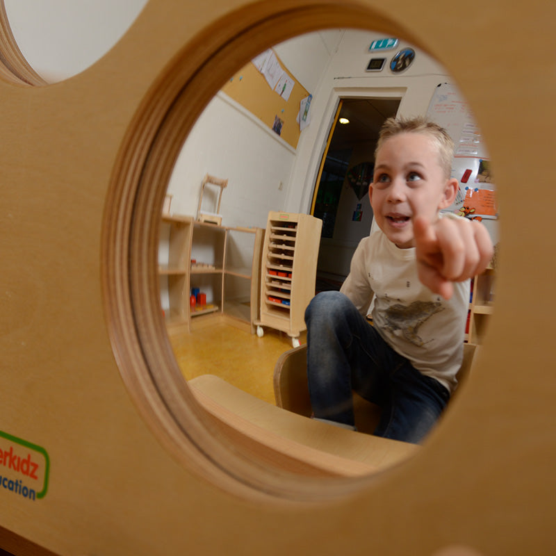 Montessori-inspired sensory and fine motor skills toy