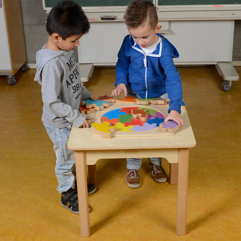 Russian Birch plywood puzzle board for early learning.
