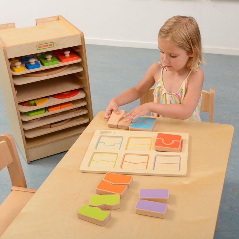 Shape Matching Puzzle 6pc