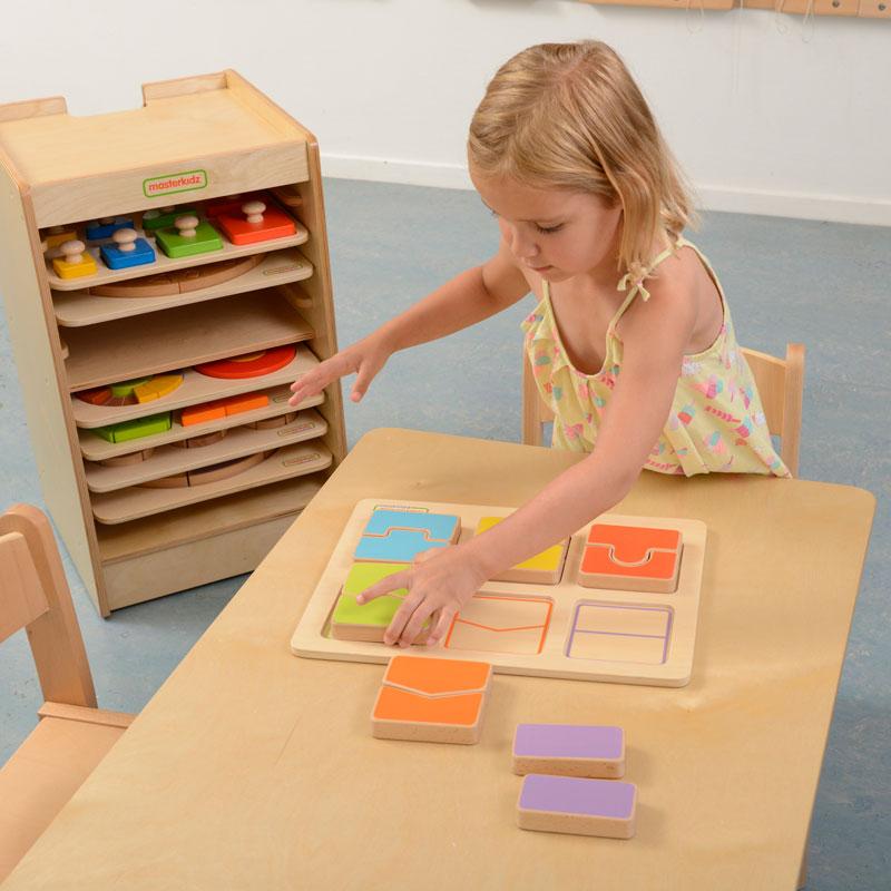 Shape Matching Puzzle 6pc