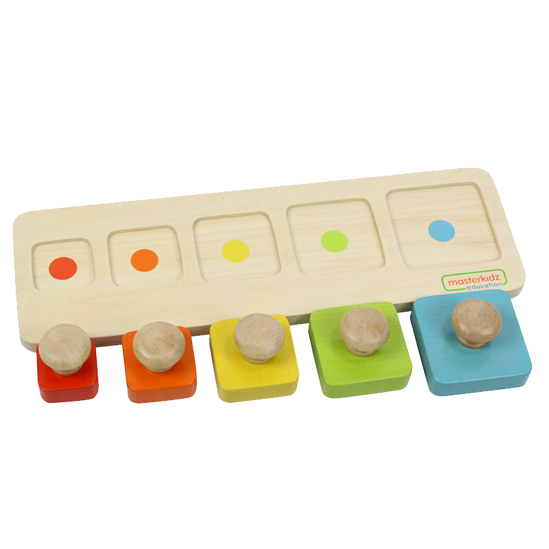 Size Sequencing and Color Recognition Toy