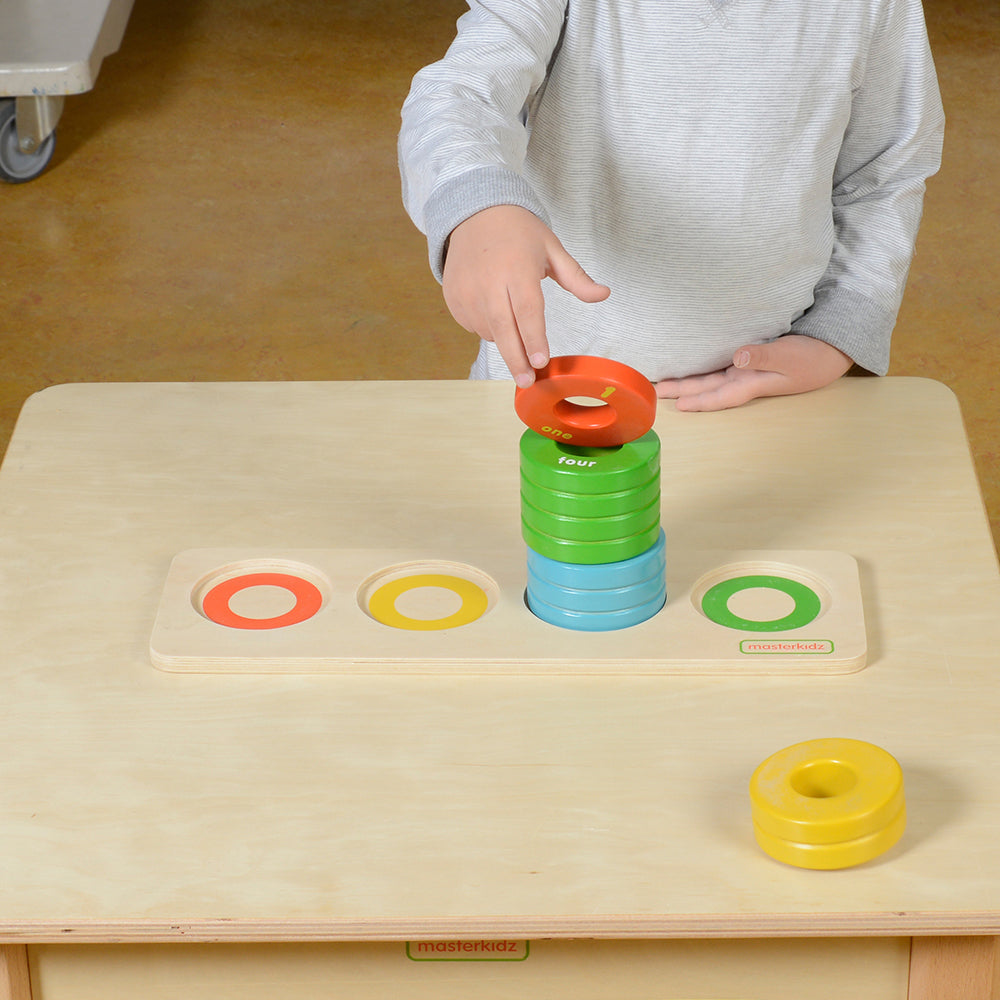 Early maths visual counting game for preschool