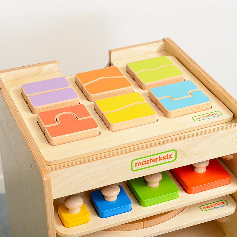 puzzle and game board organizer