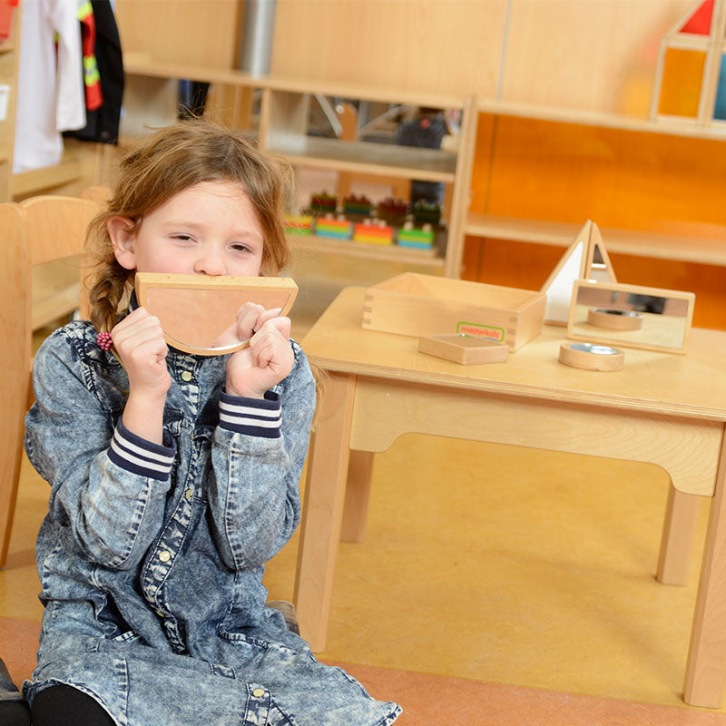 Mirror Block and Dry Erase Block Set