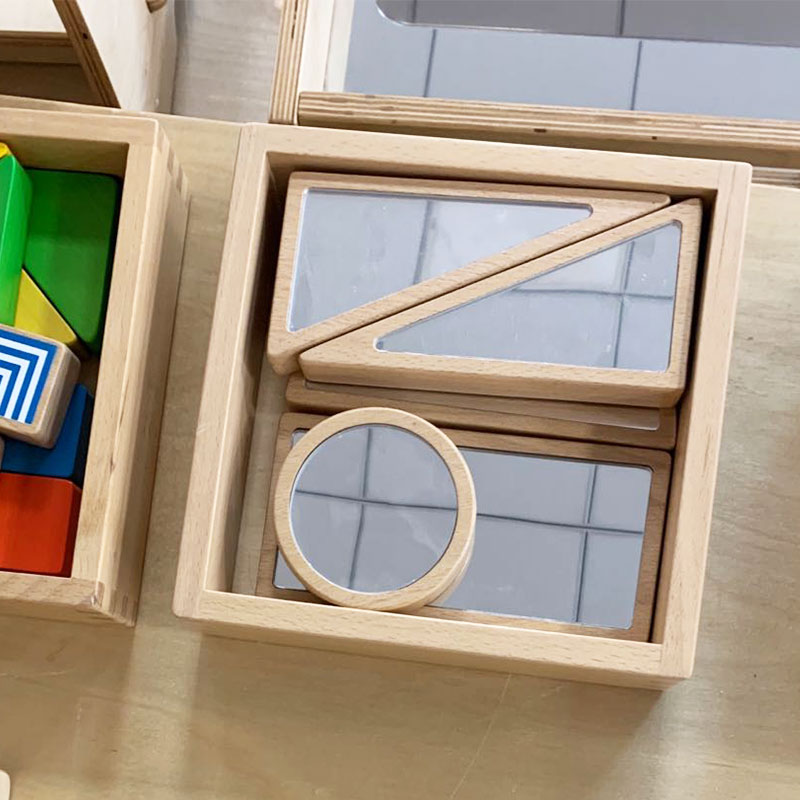 STEM Learning Mirror and Dry Wipe Blocks