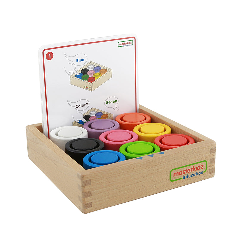Masterkidz Blocks N Cups Circle set in classroom activity