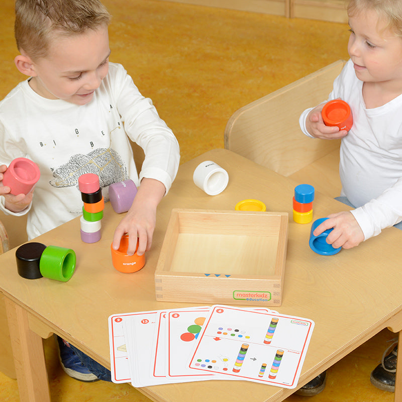 Colour recognition and matching game for preschool