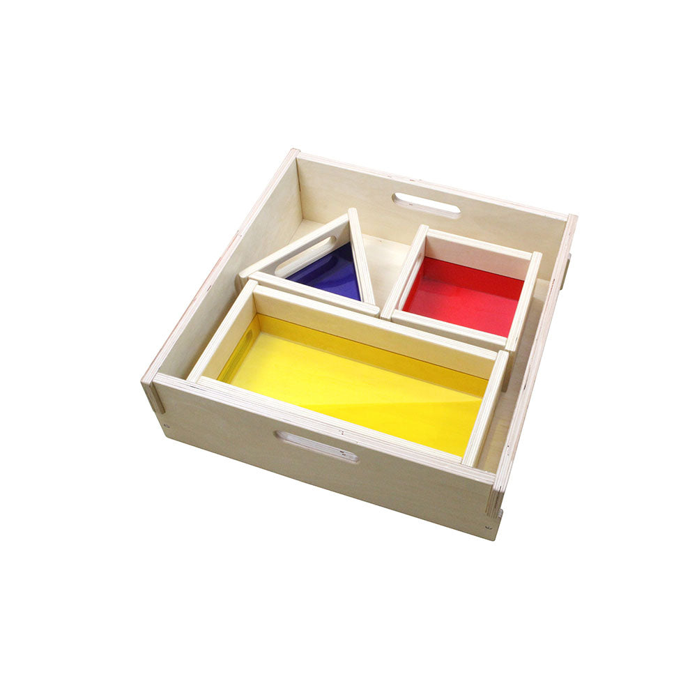 STEAM light exploration blocks for preschool classrooms