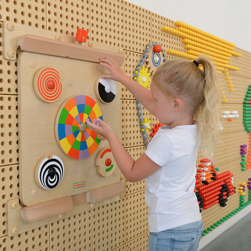 Wheel Learning Toy Masterkidz Spinning Wheels Board β Interactive Educational Toy for Kid