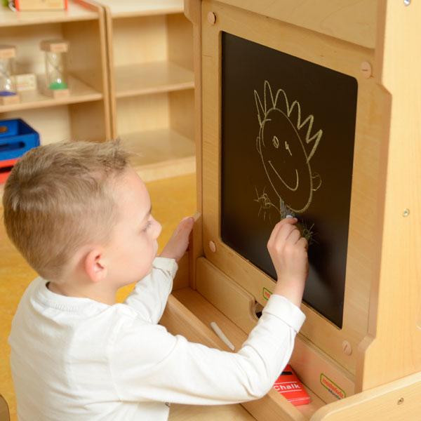 Double-Sided Writing Wall Element