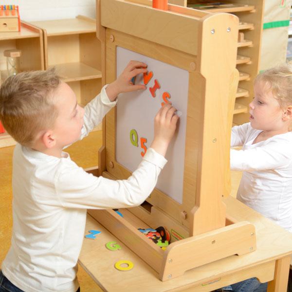 Double-Sided Writing Wall Element