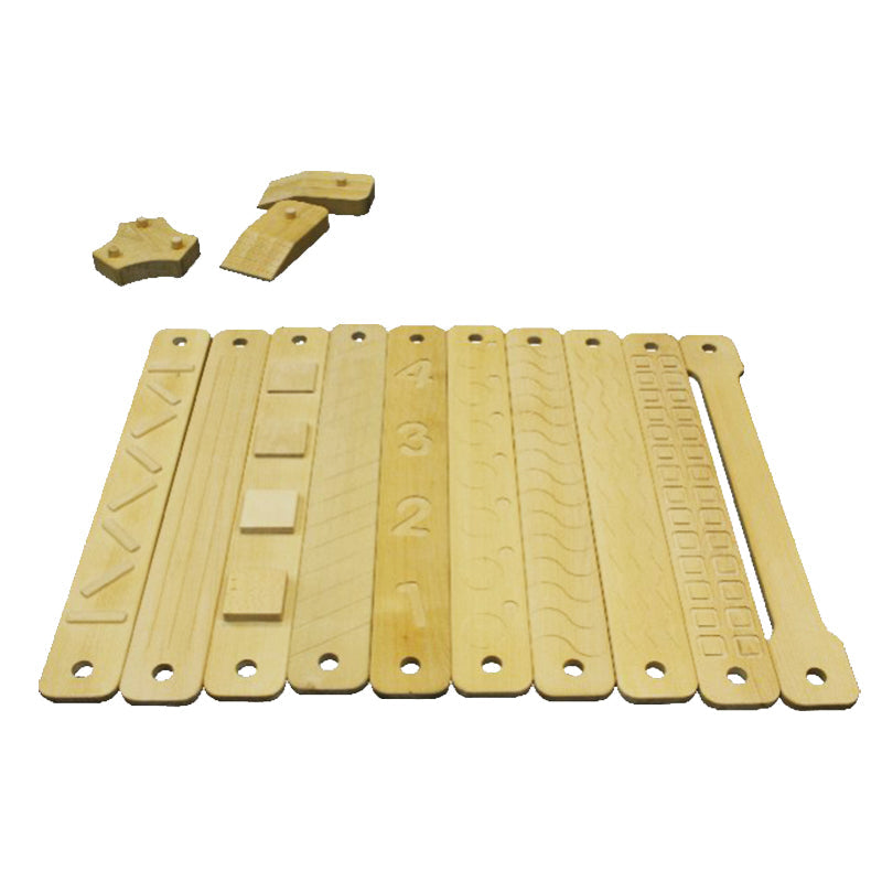 Wooden balance bars for toddlers and preschoolers – motor skills and coordination