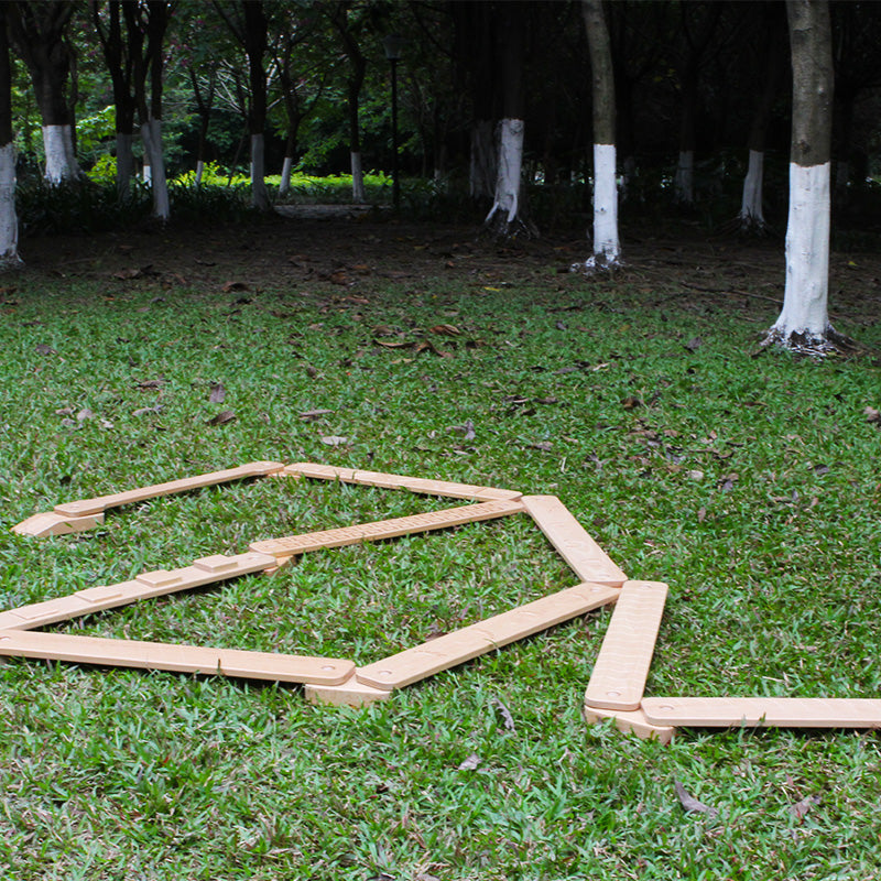 Group activity and individual balance training bars for children