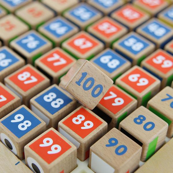 Hands-on counting and logical skills learning board