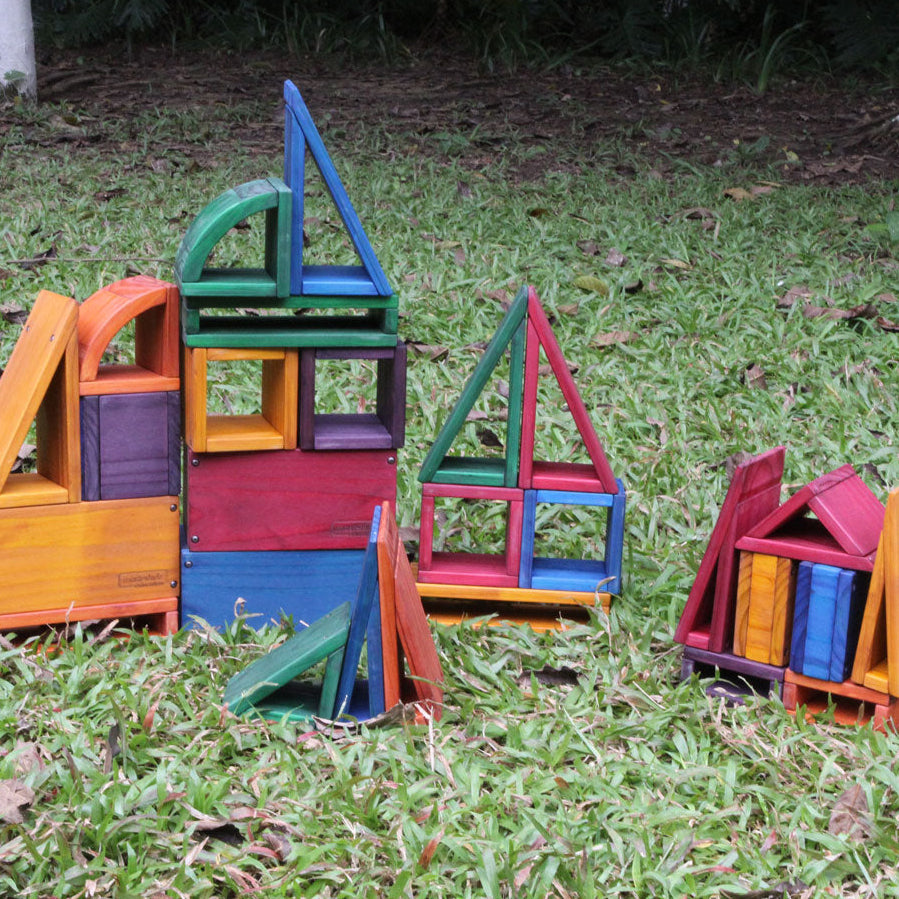 Outdoor Hollow Colour Block Set 27Pc