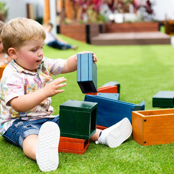 Outdoor Hollow Colour Block Set 27Pc