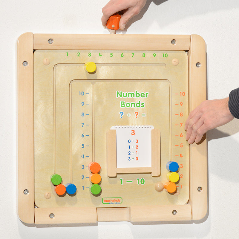 Wall Elements - Numbers Bond (1-10) Game Board