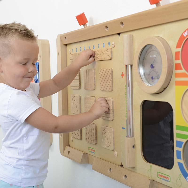 preschool sensory activity board