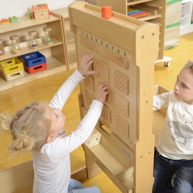 preschool tactile activity station