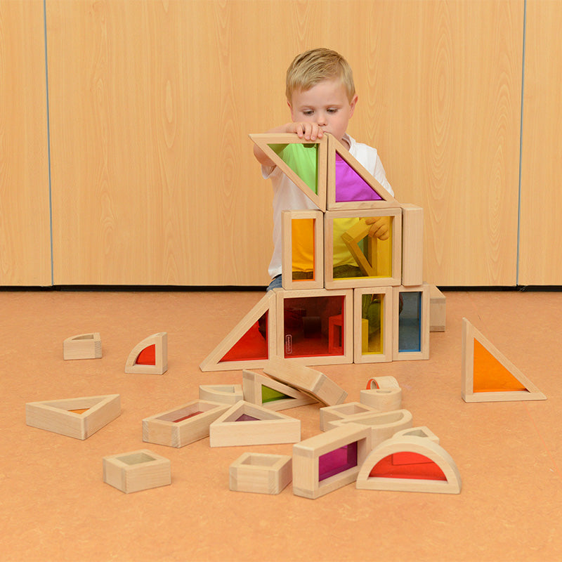STEM Learning Rainbow Blocks