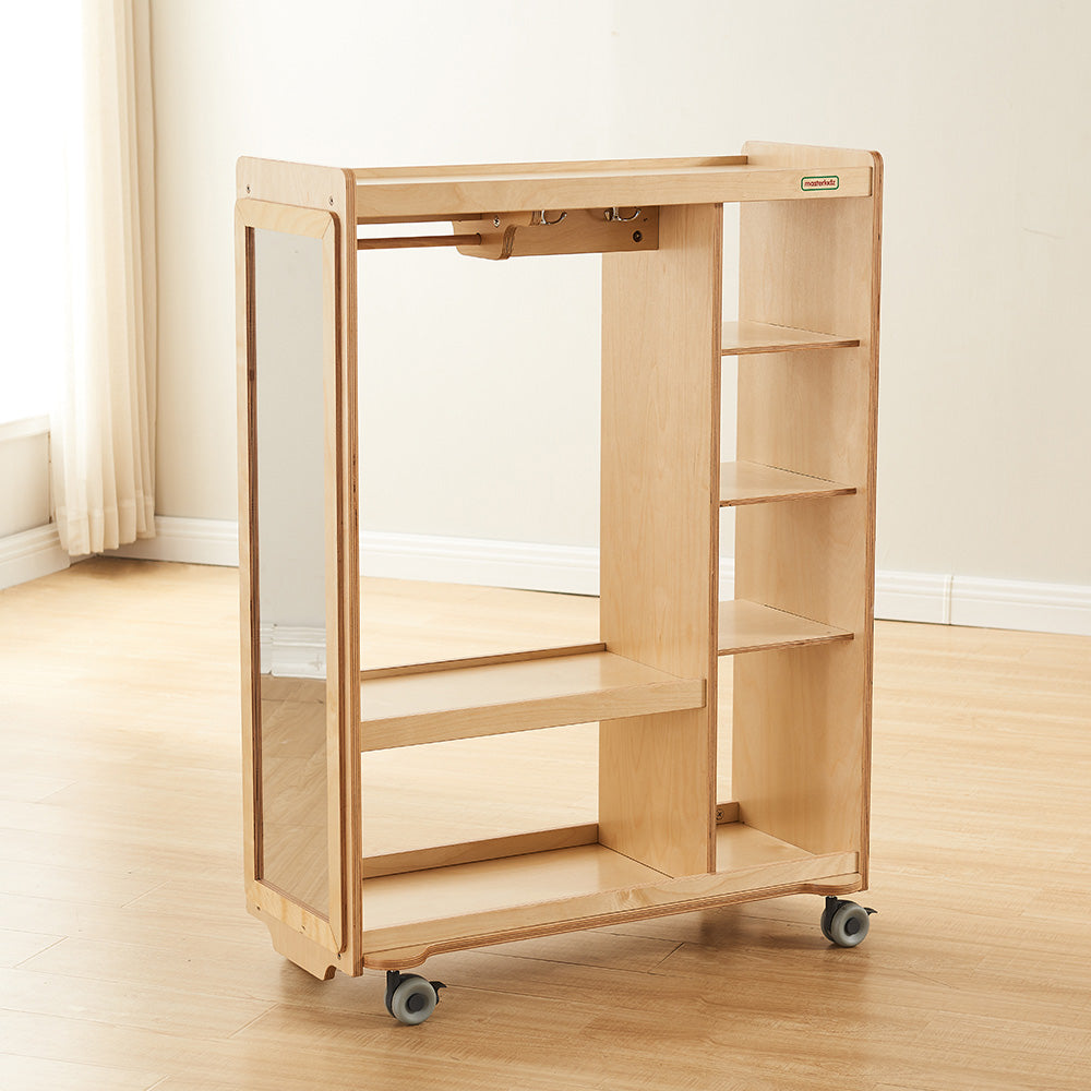 Masterkidz Mobile Dress Up Trolley for nursery role play