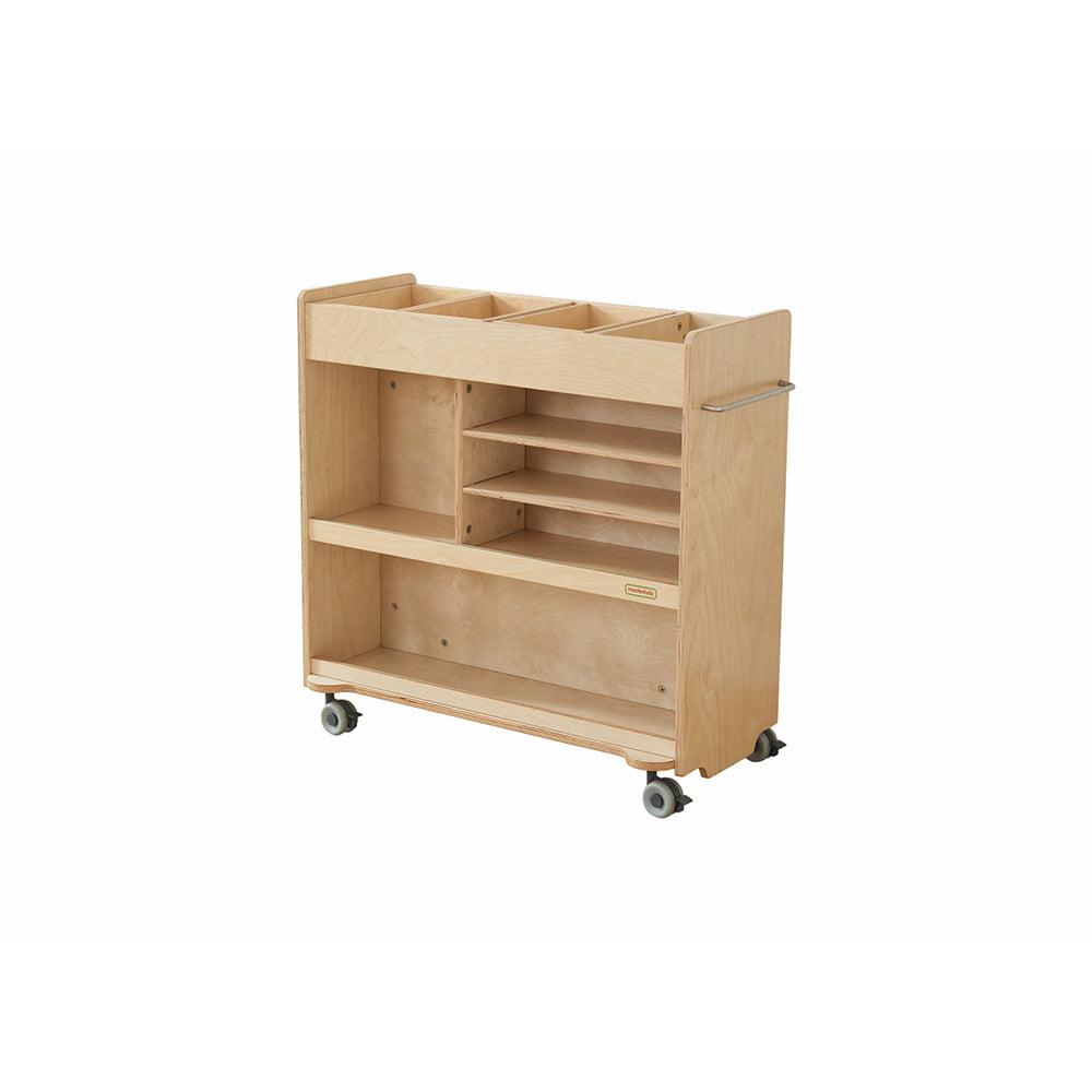 Masterkidz art station with removable wooden dividing trays