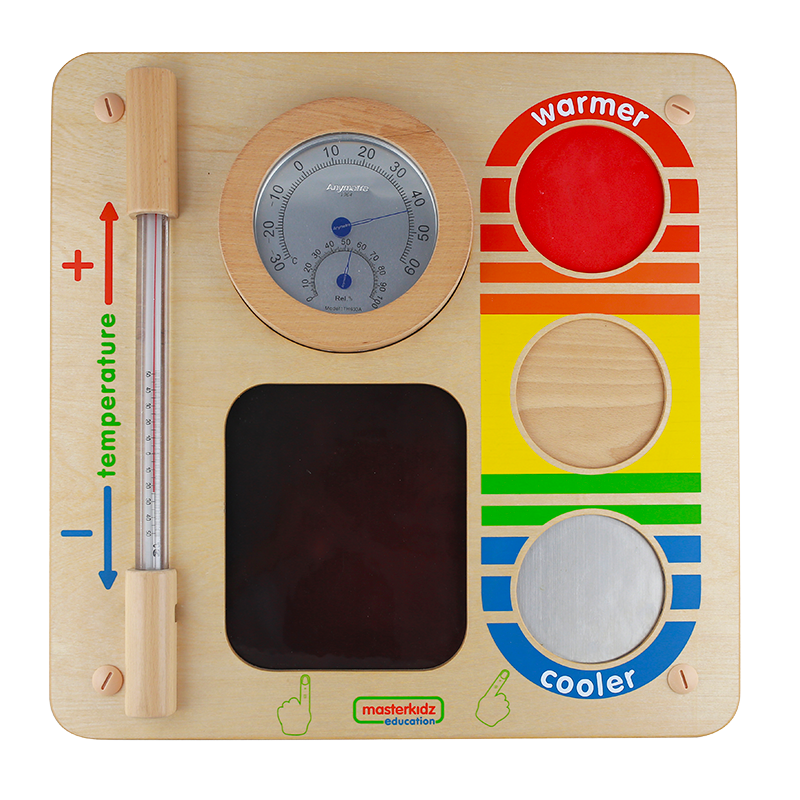 temperature discovery wall panel