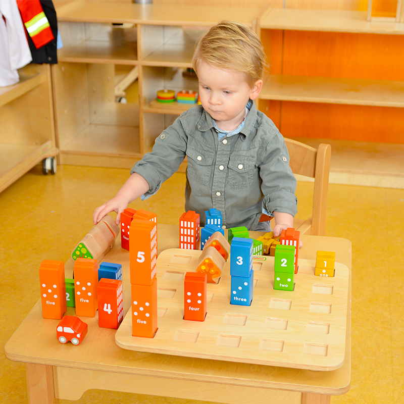 kids city building blocks set