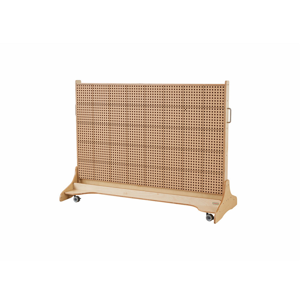 Masterkidz Mobile Free Standing STEM WALL® for Classrooms & Early Learning Centers – 65.35" x 49.21"