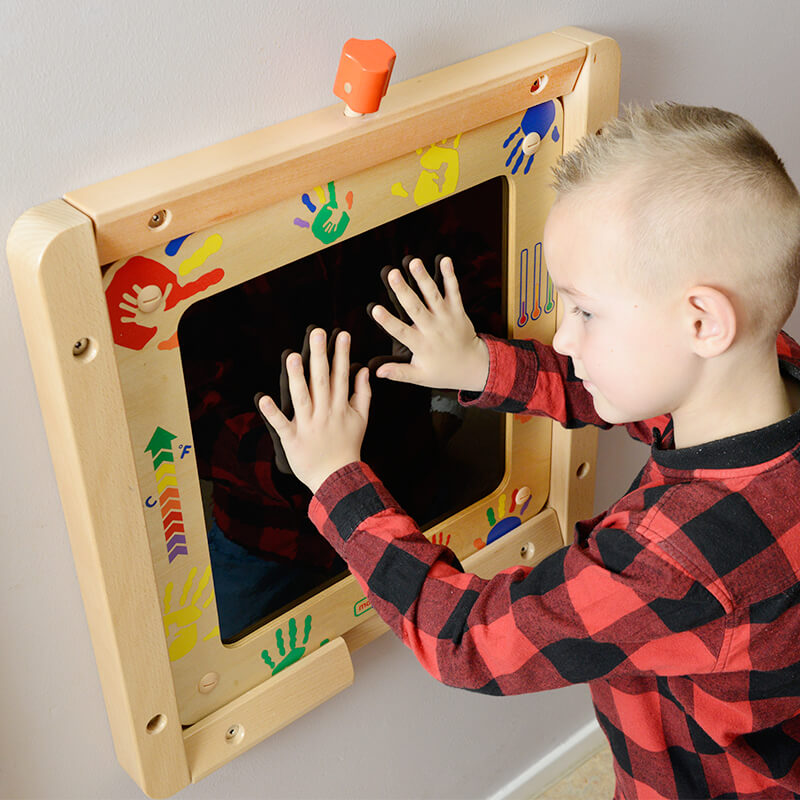 color changing board with body heat