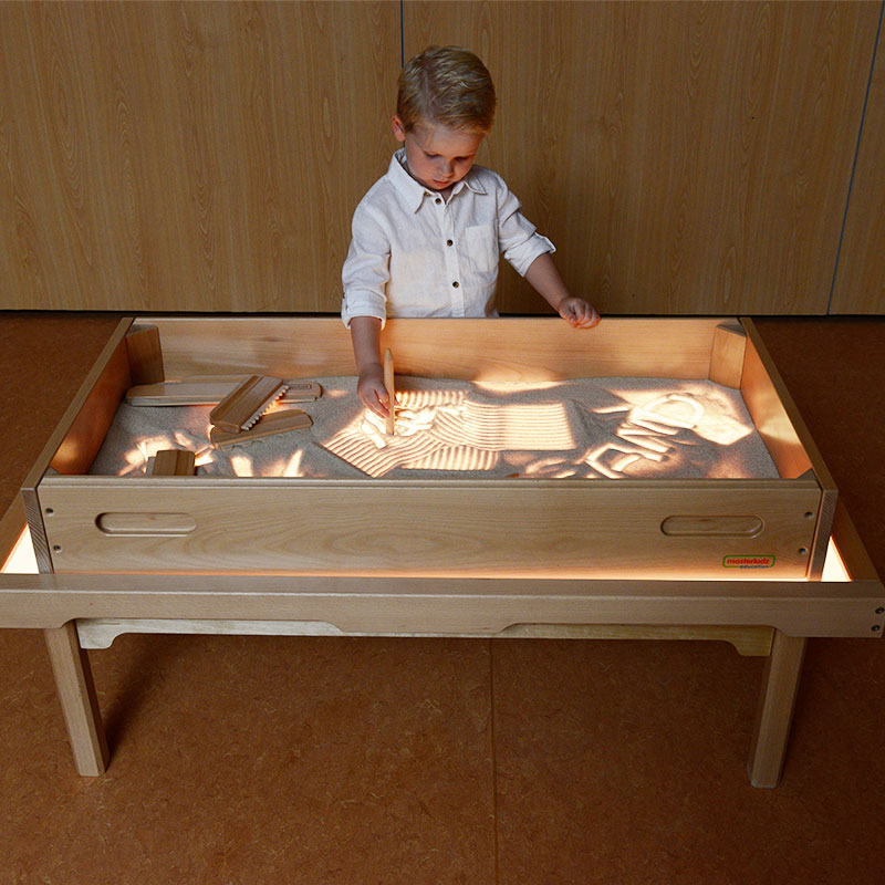 Masterkidz ；Rectangular Sand Tray for kids sensory play