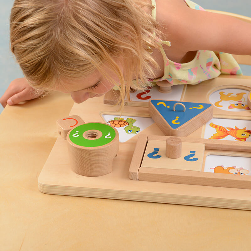 interactive discovery and learning board