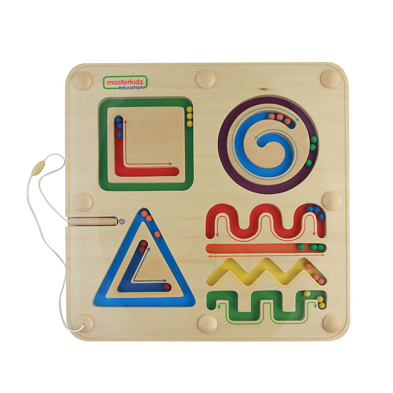 Masterkidz magnetic tracing board for fine motor skills