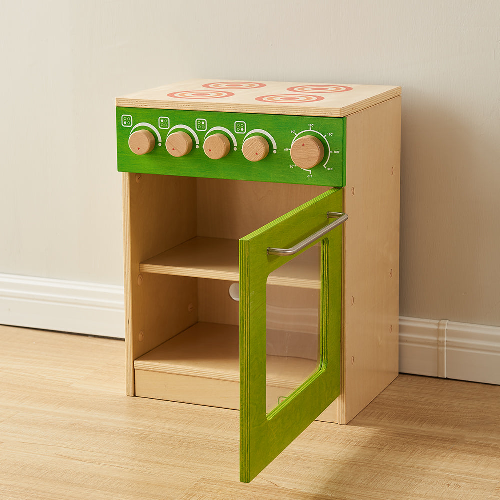 Masterkidz 4-hob cooker top with functional control dials.