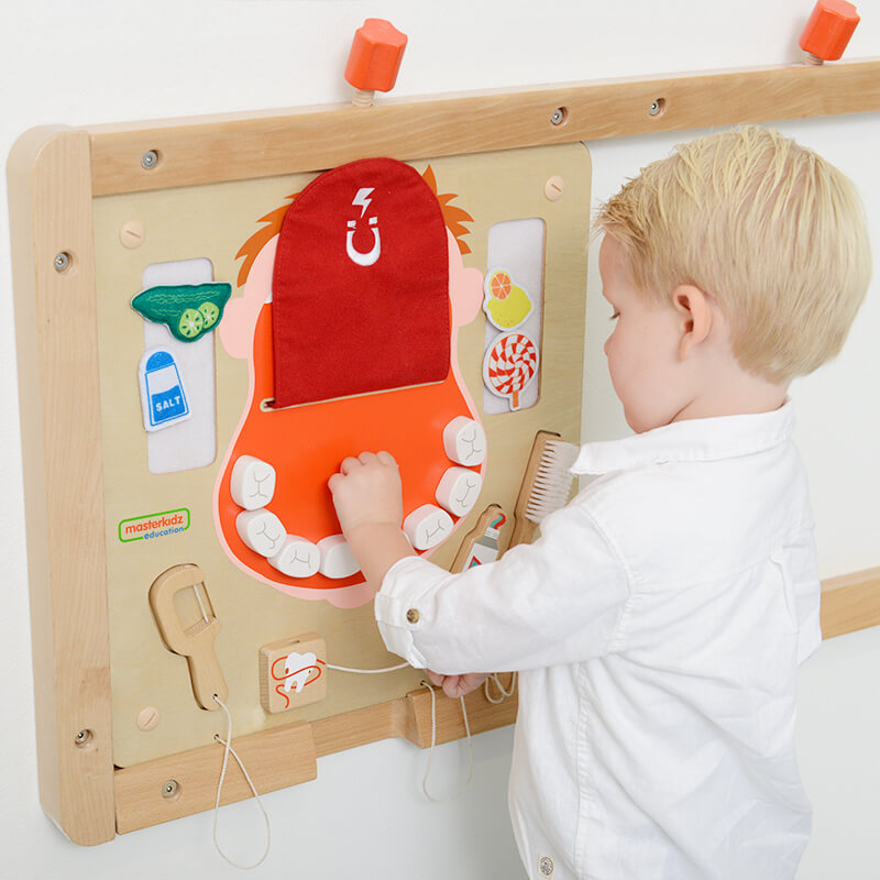 giant mouth anatomy learning board