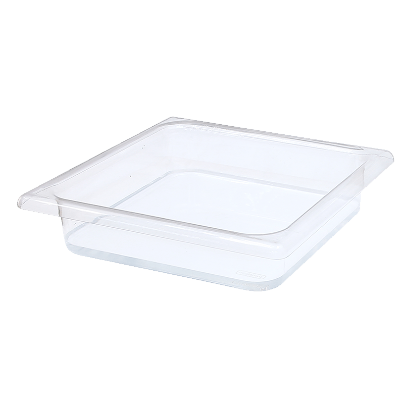 Durable child-safe transparent water tray