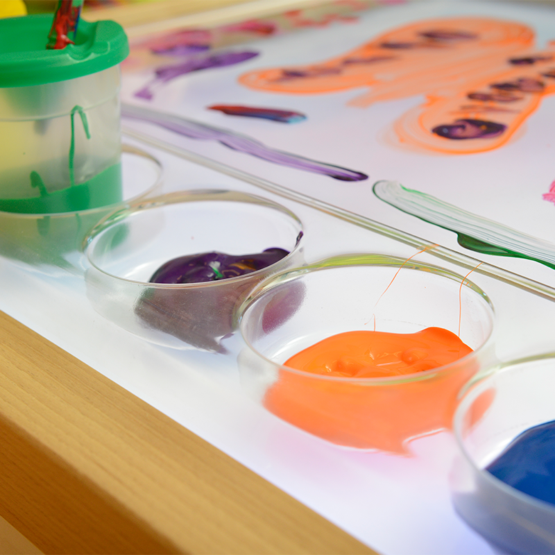 Sensory and hands-on art learning