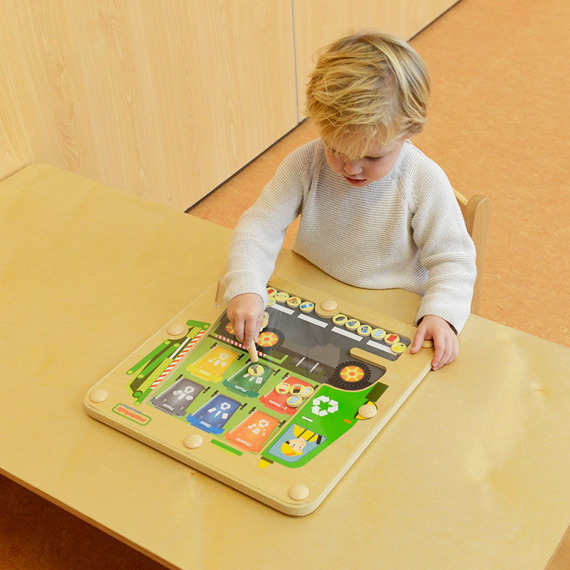 material sorting toy