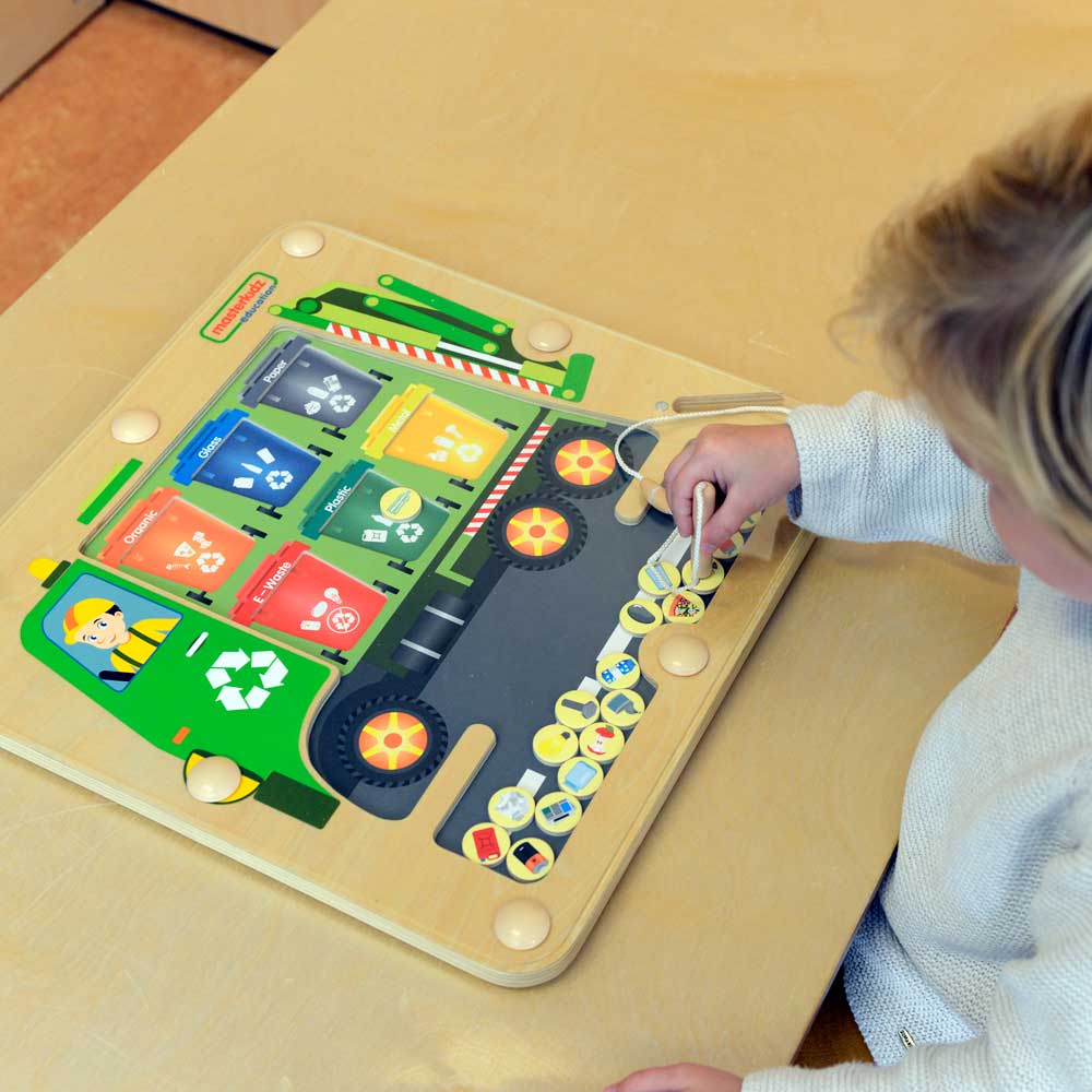 Waste Sorting Recycling Truck