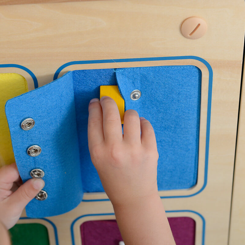 preschool manual dexterity training board