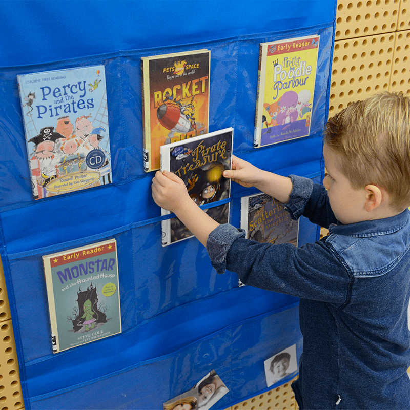 Educational wall pocket chart