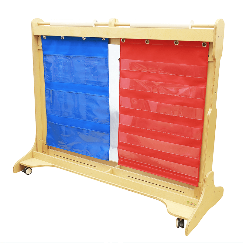 A4 Pocket Chart with Velcro Surface