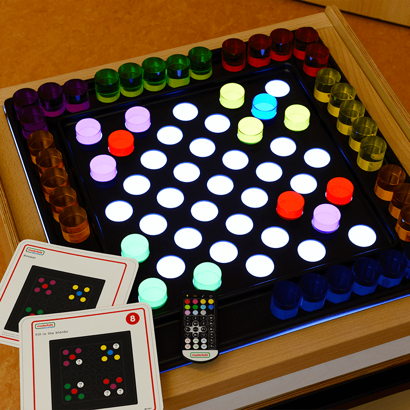 Color recognition and spatial relationship learning