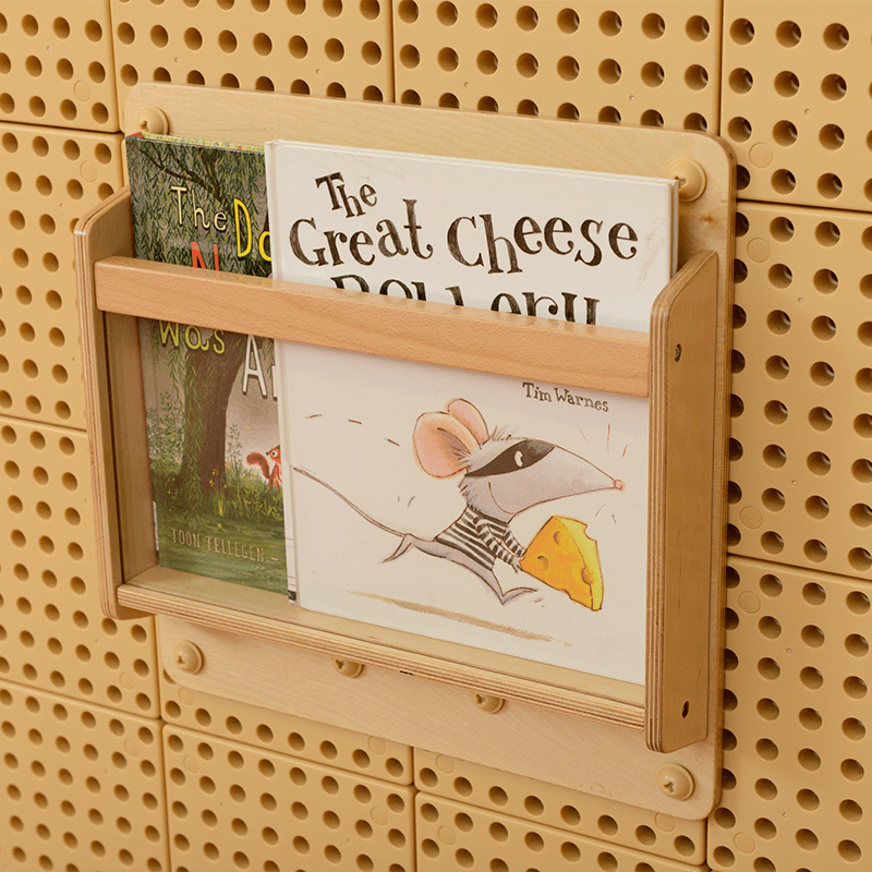 Educational wall-mounted organizer